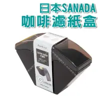 在飛比找Yahoo!奇摩拍賣優惠-【立達】日本 SANADA 咖啡濾紙盒 上蓋防塵 可放置2~