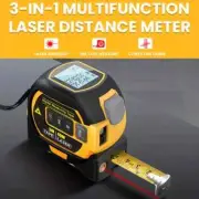 Laser Tape Measure 3 In 1 Digital Tape Measure Laser Rangefinder Tape Measure