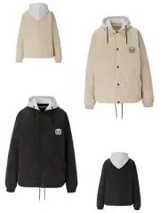 Onitsuka Tiger QUILTED JACKET 2183B416 Unisex, Black/Beige