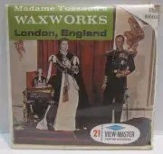 Madame Tussaud's Waxworks London England View-Master Pack C 282 SEALED