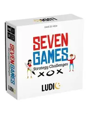 [Ludic] Seven Games Strategy Challenges Boardgame Fun Play Game 8y+