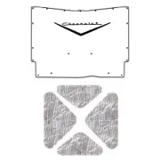 Hood Insulation Pad Heat Shield for 61-62 Chevy Under Cover G-013 Chev Wing (for: Chevrolet)