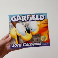 在飛比找蝦皮購物優惠-絕版💛收藏💖加菲貓Garfield 2016日曆本📅絕版品 