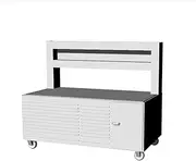 YZT87156 1/87 HO Scene Model Tool Storage Cart