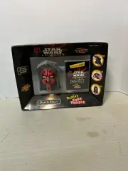 STAR WARS EPISODE 1 DARTH MAUL RUBIK'S CUBE PUZZLE HASBRO 1999 NEW SEALED