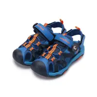 在飛比找蝦皮商城優惠-GOODYEAR 迷彩護趾磁釦運動涼鞋 藍 GAKS3890