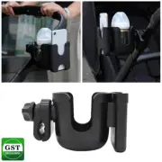Baby Stroller Cup Holder Pocket Bag Milk Bottle Phone Pram Wheelchair Organiser