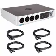 iConnectivity AUDIO4c 4x6 USB Type-C MIDI Interface Bundle w/ 4x MIDI Cable