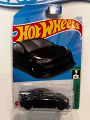 2024 HOT WHEELS BLACK TESLA MODEL Y 3/10 HW GREEN SPEED 15/250 HTC93