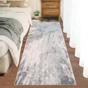 Entryway Runner Rug 2x6 Machine Washable Throw Floor Cover Modern Abstract