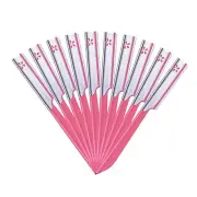 10 Pieces Eyebrow Razor for Women Facial Shaver Razor Brow Shaper Eyebrow Tri...