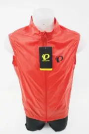 NEW! Pearl Izumi Attack Barrier Cycling Wind Vest Men's Medium Red
