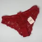 Agent Provocateur Rosele Red Brief AP4 Large NWT