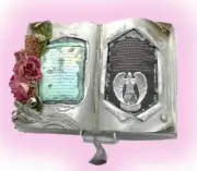 Wiccan Rede and Angel Protection Spell in Ancient Book One of a Kind Handcraft