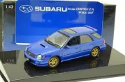 AUTOart 1/43 Subaru New Age Impreza WRX Wagon Sti 2001 Blue Diecast 58631