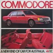 New Original Holden VB Commodore SL/E Large 2 Page Sales Brochure 11/78 GMH