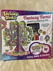 Shrinky Dink Fantasy Forest Jewelry Making Kit Art and Craft Activity