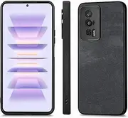 Compatible with Samsung Galaxy A53 5G Case,Compatible with Samsung Galaxy A53 5G SM-A536 (PU+TPU) Lens Protection Phone Cover Black