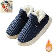 [Generic] Pluffi Cozy Stylish Slipper, Pluffi Slipper Booties, Winter Fuzzy Warm Thick-Soled Plush House Cloud Slides Men Women, Indoor and Outdoor Unisex, Cozy Plush Fleece,