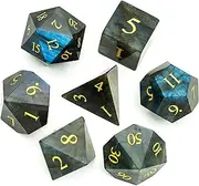 UDIXI DND Dice Sets Jade Dice for Dungeons and Dragons Pathfinder DND RPG MTG Table Gaming Dice