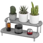 Instant Dry Sink Organizer, 11.8 inch Kitchen Sink Caddy Sponge Holder White