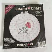 Dimensions 1996 Learn a Craft Crewel Embroidery cross Stitch "Forever Friends"