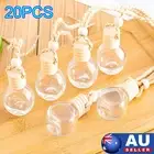 20x Car Hanging Diffuser Air Freshener Perfume Refillable Empty Bottle Container