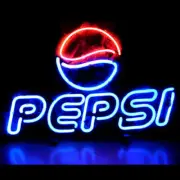 Pepsi Cola Coke Soft Drink 14"x10" Neon Light Sign Lamp Bar Decor Real Glass