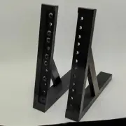 3D Printed 4U Studio Equipment Rack DJ Audio Network IT Desk Top Table Stand 4"