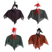 Halloween Hanging Decorations Spooky Skull Poseable Skull Room Props