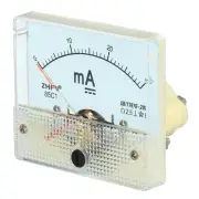Analog Panel Ammeter, 85C1 Ampere Meter Current Tester for Office(DC 0-30mA)