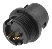 Binder SUBMINIATURE CONNECTOR 4A 2-Contacts Plug, Panel Mount 09-0973-00-02
