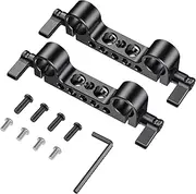 SMALLRIG 15mm Rod Clamp Super Lightweight 15mm Railblock DSLR Camera Rig (2PCS) - 2061