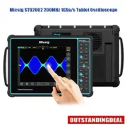 Micsig STO2002 200MHz 1GSa/s Tablet Oscilloscope 2 Channel with 6 Decodings ot25