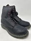 Dr. Martens 1460 Black Bejewelled Boots Women Size 5 Uk 3 #27655001 ( Gr2005)