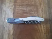 Chateau Laguiole Corkscrew Sommelier with Cow Bone Handle