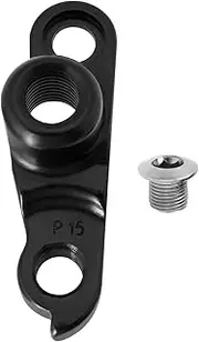ECSiNG 1PC Bicycle Derailleur Hanger Aluminum Alloy M12x1.5mm Derailleur Hanger with Screws Replacement Part GH-187 Compatible with Whyte Bicycle for M12x1.5mm Through Axle