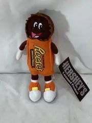 2011 Hershey' Reeses Peanut Butter Cup Plush Figure Doll New with Tags FREESHIP