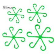 4Pcs Plant Stem Support Clips Waterproof Wear-Resistant Vine Support Clamps Reusable Secured Plastic Plant Clips Indoor Outdoor Plant Support Clips...