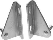 2pcs Freezer Supply Small Refrigerator Hinge Cooler Mini Fridge Pour Produce Freezers Fridge Organizers and Storage Household Fridge Hinge Upright Freezer Silver Stainless Steel