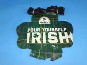 KILLIANS IRISH RED STRING PENNANT POUR YOURSELF IRISH, ST PATRICK'S DAY SHAMROCK