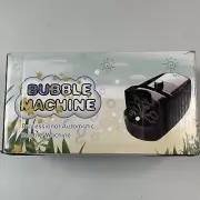 Bubble Machine,Automatic Bubble Blower Portable Bubble Maker for Kids with 2 Spe