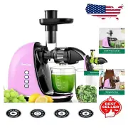 Premium Slow Juicer with Powerful Motor - Nutrient-Rich Cold Press Technology