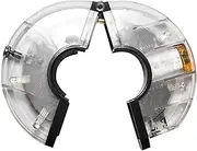 Warning Light for Bikes Waterproof Cycling Hubs Light USB Rechargeable 7 Led Lights for Nighttime Safety