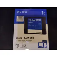 在飛比找蝦皮購物優惠-WD 藍標 SA510 1TB 2.5吋SATA SSD(W