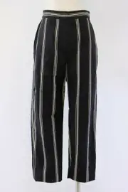 NWT$2095 Brunello Cucinelli Women Sparkly 2Tone Sequined Dress Pants 42/6US A176