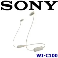 在飛比找博客來優惠-SONY WI-C100 入門級 25小時長續航 防潑濺 頸