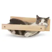 Paws For Life Wood Cat Hammock Black And White Stripes
