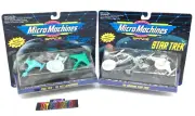 Micro Machines Star Trek THE NEXT GENERATION AND ORGINAL SERIES USS ENTERPRISE