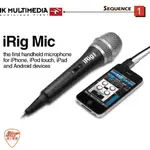 【爵士樂器】原廠公司貨保固 IRIG MIC 電容式麥克風 IOS IPAD IPOD IPHONE